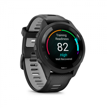 RELOGIO SMARTWATCH GARMIN FORERUNNER 265 010-02810-00 BLACK/POWER GRAY