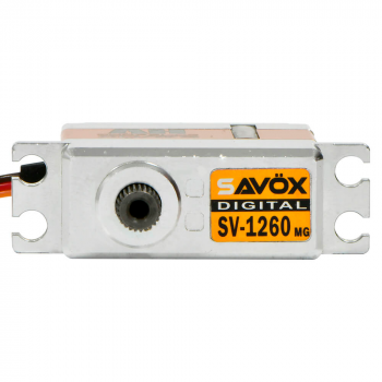 SAVOX SERVO SV-1260MG MINI DIGITAL HV ALUMINUM 7.4V 12KG 0.055S