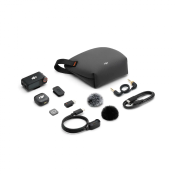 MICROFONE DIGITAL WIRELESS DJI MIC 3 (1 TX + 1 RX)