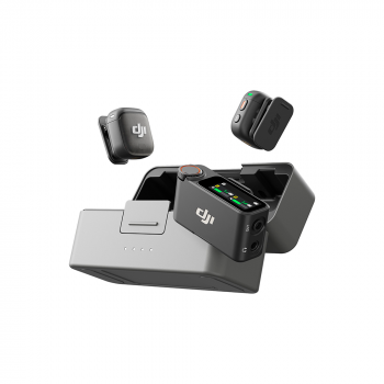 MICROFONE DIGITAL WIRELESS DJI MIC 3 (2 TX + 1 RX + CHARGING CASE)