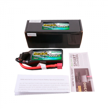 GENS ACE BASHING 11.1V 2200MAH 35C 3S G-TECH DEANS PLUG