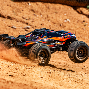 CARRO TRAXXAS MINI XRT VXL-3S RTR TQI ORANGE 108076-1