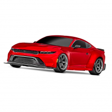 CARRO TRAXXAS 1/10 4-TEC DRIFT FORD MUSTANG 2WD TQI RED 105237-4