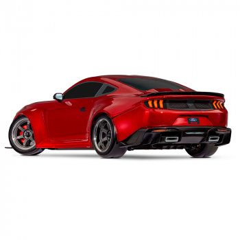 CARRO TRAXXAS 1/10 4-TEC DRIFT FORD MUSTANG 2WD TQI RED 105237-4