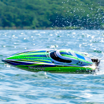 LANCHA TRAXXAS 1/10 DISRUPTOR VXL-4S GREEN 106064-4