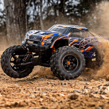 CARRO TRAXXAS X-MAXX BELTED BLX 8S TQI TSM YELLOW 77096-4