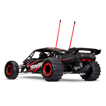 CARRO TRAXXAS X-TRUCK FUNCO SAND CAR 2WD VXL-8S RED 109076-4