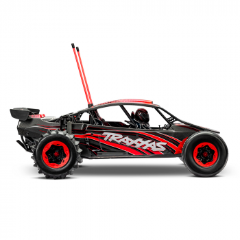 CARRO TRAXXAS X-TRUCK FUNCO SAND CAR 2WD VXL-8S RED 109076-4