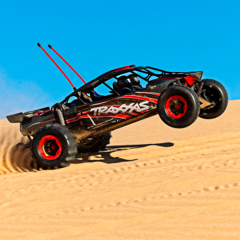 CARRO TRAXXAS X-TRUCK FUNCO SAND CAR 2WD VXL-8S RED 109076-4