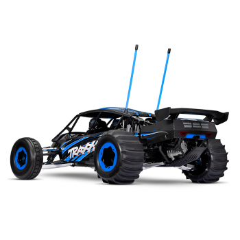 CARRO TRAXXAS X-TRUCK FUNCO SAND CAR 2WD VXL-8S BLUE 109076-4