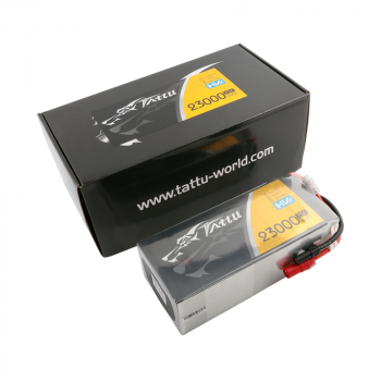 GENS ACE TATTU 22.8V 23000MAH 25C 6S G-TECH HV AS150+XT150 PLUG UAV