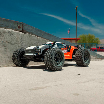 CARRO ARRMA 1/10 VORTEKS 2WD RTR STADIUM ORANGE ARA3205ST1