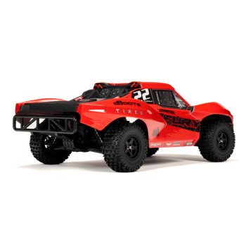 CARRO ARRMA 1/10 FURY 2WD RTR SHORT COURSE RED ARA3221ST1
