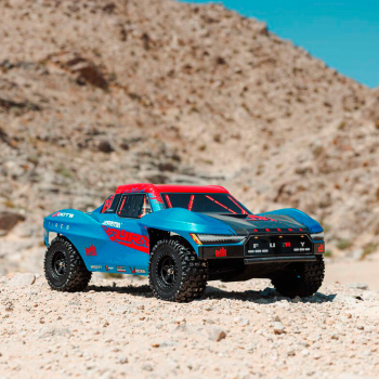 CARRO ARRMA 1/10 FURY 223S DSC 2WD BLX SHORT COURSE BLUE ARA3521T1