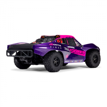CARRO ARRMA 1/10 FURY 223S DSC 2WD BLX SHORT COURSE PURPLE ARA3521T3