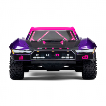 CARRO ARRMA 1/10 FURY 223S DSC 2WD BLX SHORT COURSE PURPLE ARA3521T3