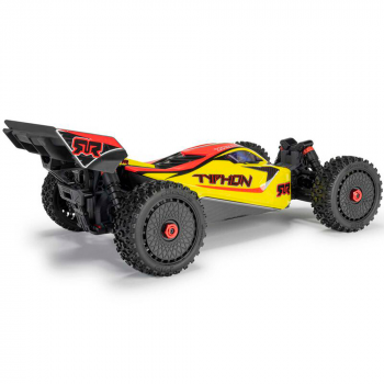 CARRO ARRMA 1/8 TYPHON MEGA 665 4WD BUGGY YELLOW ARA4206V4T2
