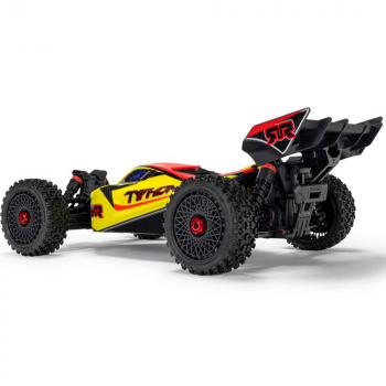 CARRO ARRMA 1/8 TYPHON MEGA 665 4WD BUGGY YELLOW ARA4206V4T2
