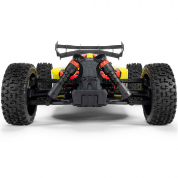 CARRO ARRMA 1/8 TYPHON MEGA 665 4WD BUGGY YELLOW ARA4206V4T2