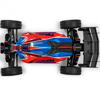 CARRO ARRMA 1/8 TYPHON MEGA 665 4WD BUGGY RED ARA4206V4T3