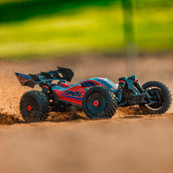 CARRO ARRMA 1/8 TYPHON MEGA 665 4WD BUGGY RED ARA4206V4T3