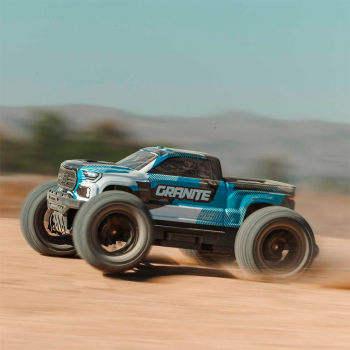 CARRO ARRMA 1/10 GRANITE 223S DSC 4WD BLX MONSTER BLUE ARA4302V4T1