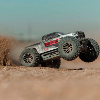 CARRO ARRMA 1/10 GRANITE 223S DSC 4WD BLX MONSTER GUNMETAL ARA4302V4T3