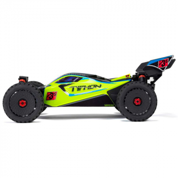 CARRO ARRMA 1/8 TYPHON 223S DSC 4WD BLX BUGGY YELLOW ARA4306V4T2