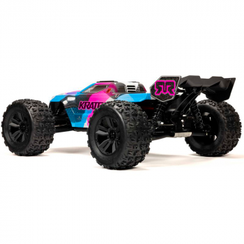 CARRO ARRMA 1/8 KRATON 6S 4WD BLX SPEED BLUE/PINK ARA8608V6T2