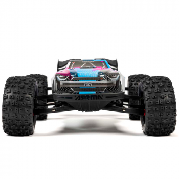 CARRO ARRMA 1/8 KRATON 6S 4WD BLX SPEED BLUE/PINK ARA8608V6T2