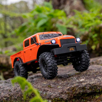 CARRO AXIAL 1/24 SCX24 DODGE POWER WAGON 4WD RTR ORANGE AXI00007T1