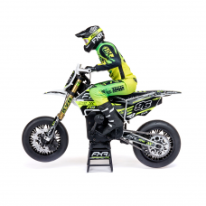 MOTORCYCLE LOSI 1/4 PROMOTO-SM FXR RTR SUPERMOTO WHITE LOS-2310