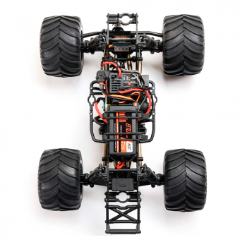 CARRO LOSI 1/18 MINI LMT MEGALODON 2S 4WD RTR MONSTER BLUE LOS01026T3