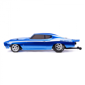CARRO LOSI 1/16 MINI CHEVELLE 2WD RTR NO PREP DRAG BLUE LOS01023T1