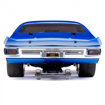 CARRO LOSI 1/16 MINI CHEVELLE 2WD RTR NO PREP DRAG BLUE LOS01023T1