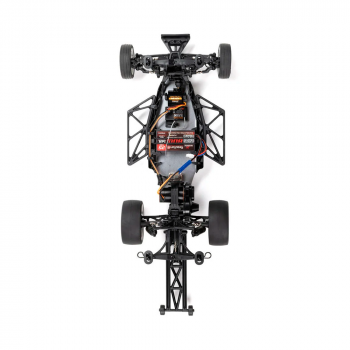 CARRO LOSI 1/16 MINI CHEVELLE 2WD RTR NO PREP DRAG BLACK LOS01023T2