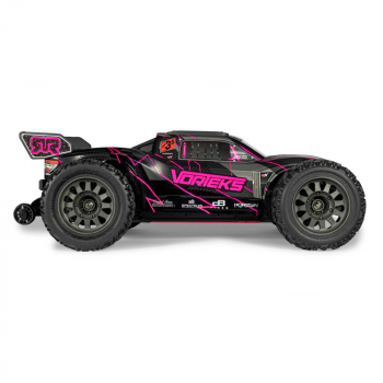 CARRO ARRMA 1/10 VORTEKS 223S DSC 2WD BLX STADIUM PINK ARA3505T3