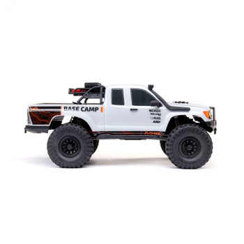 CARRO AXIAL 1/10 SCX10 BASE CAMP 4WD ROCK CRAWLER WHITE AXI-1375T1