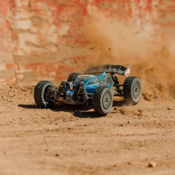 CARRO ARRMA 1/14 TYPHON GROM 223S DSC 4WD BLX RTR BLUE ARA2306ST2