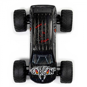 CARRO ARRMA 1/10 GORGON 2WD MONSTER RTA KIT GUN METAL ARA3230SKT1