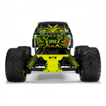 CARRO ARRMA 1/10 GORGON 2WD MONSTER RTR YELLOW ARA3230ST1