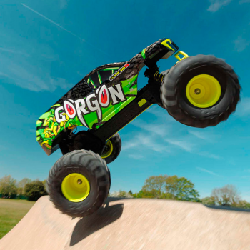CARRO ARRMA 1/10 GORGON 2WD MONSTER RTR YELLOW ARA3230ST1