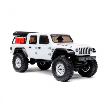 CARRO AXIAL 1/24 SCX24 JEEP JT GLADIATOR 4WD RTR WHITE AXI00005V2T4