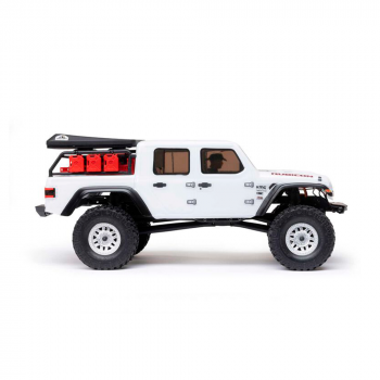 CARRO AXIAL 1/24 SCX24 JEEP JT GLADIATOR 4WD RTR WHITE AXI00005V2T4