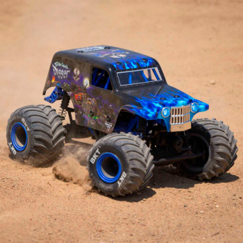 CARRO LOSI 1/18 MINI LMT SON UVA DIGGER 2S 4WD RTR BLUE LOS01026T2