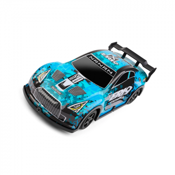 CARRO WLTOYS 1/22 ER19 RTATAMINA RACING 4WD LED SHELL 15KM BLUE 22206
