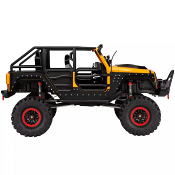 CARRO WLTOYS 1/10 DRIVING ROCK CRAWLER CLIMBING 11KM 4WD YELLOW 104026