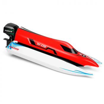 LANCHA WLTOYS SPEED BOAD 3D 45KM BLX RED WL915-A