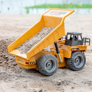 CAMINHAO HUINA 1/18 BASCULANTE DUMP TRUCK 9CH 1534