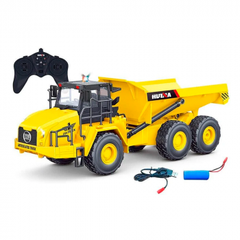 CAMINHAO HUINA 1/16 BASCULANTE DUMP TRUCK 11CH 1553